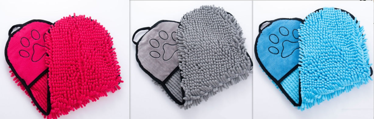 Ultra‑Absorbent Microfiber Pet Bath Towel – Quick‑Dry for Dogs & Cats