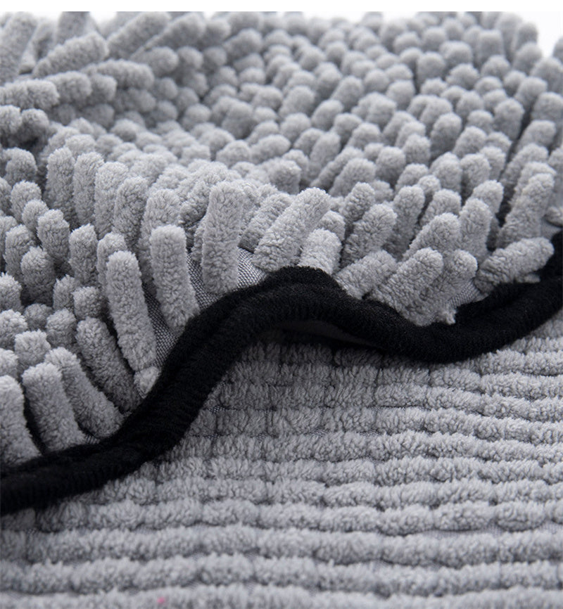 Ultra‑Absorbent Microfiber Pet Bath Towel – Quick‑Dry for Dogs & Cats